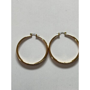 INC International Gold Tone Hoop Earrings